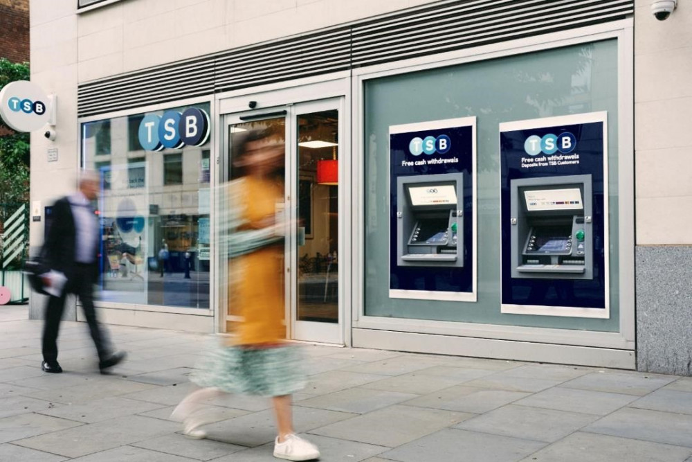 TSB has announced it will cut jobs and shut 36 branches this year and next (credit: TSB).