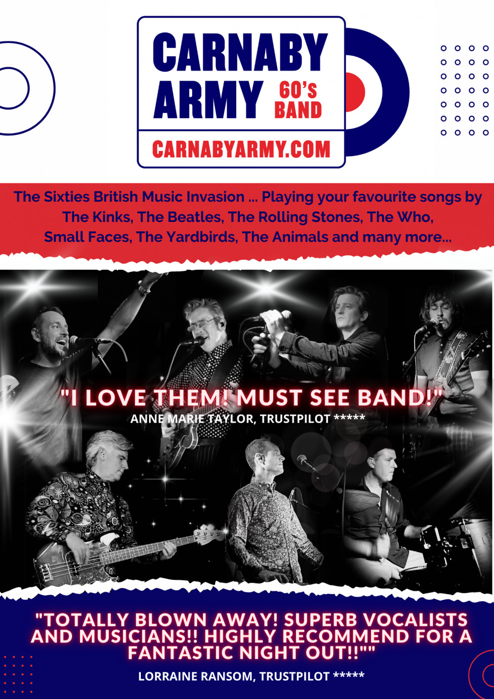 Carnaby Army – 60s British Invasion!