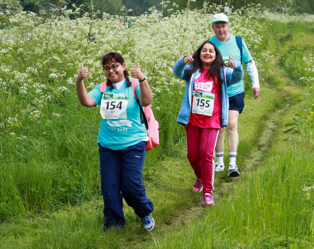 Join in and walk for life this weekend. (Photo: Farleigh Hospice)
