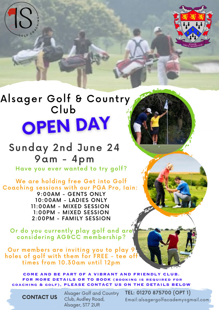 Alsager Golf & Country Club Open Day