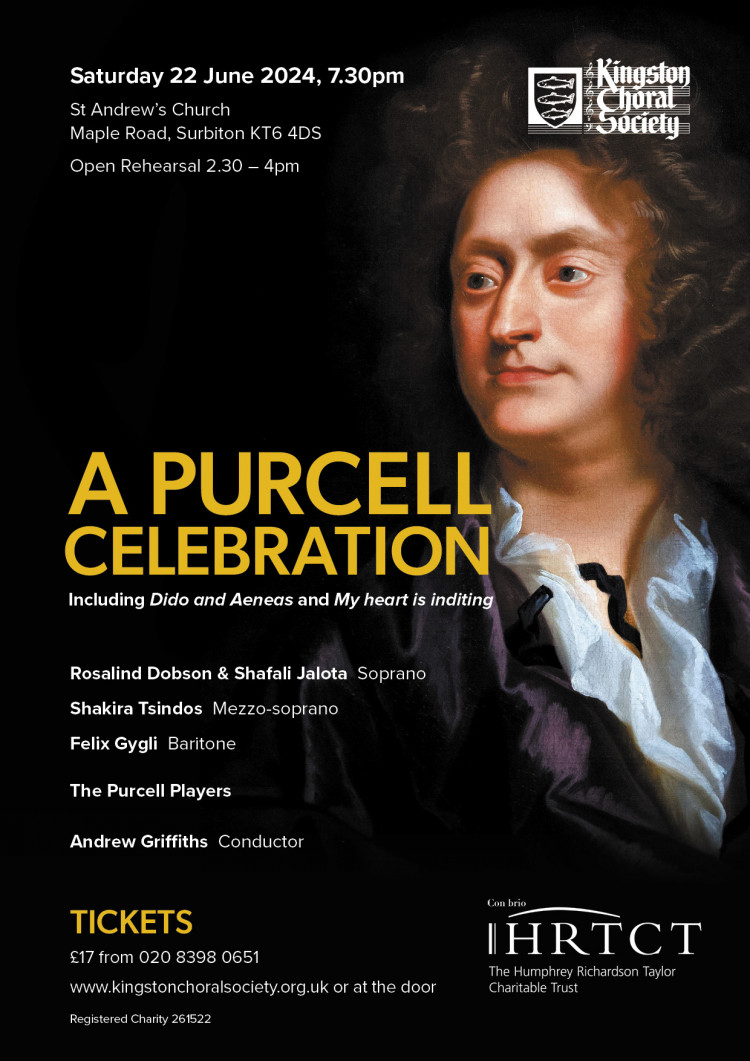 Kingston Choral Society Summer Concert : A Purcell Celebration 