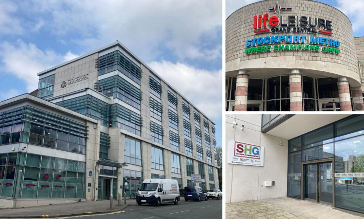 Three new family hubs will open in Stockport town centre this May - they aim to be a place where families and their children can receive advice and support (Images - Alasdair Perry)