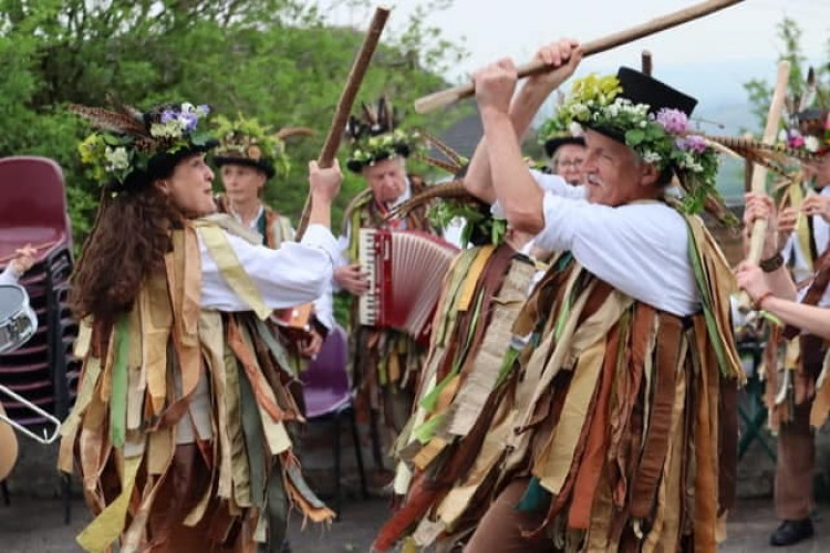 Morris dancers will be performing at Sandbach Day of Dance on June 1st. (Photo: Domesday Morris)