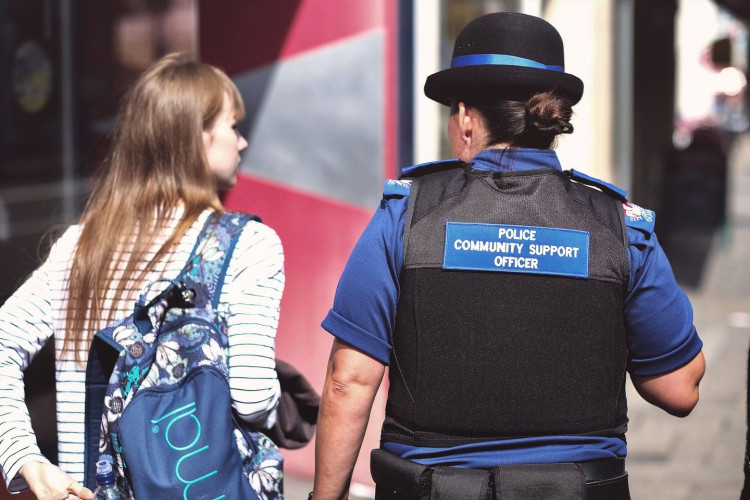 The 'Walk and Talk' scheme invites local women to meet with a female police officer or PCSO