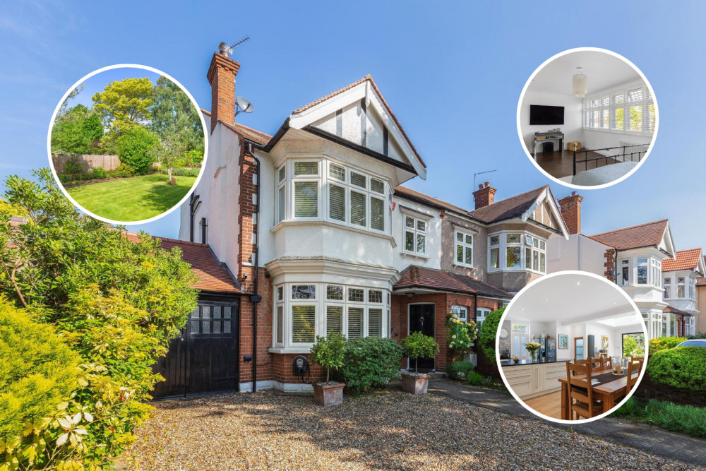 This week's Ealing property of the week is a five bedroom home in Elm Grove Road, Ealing (credit: Leslie & Co).