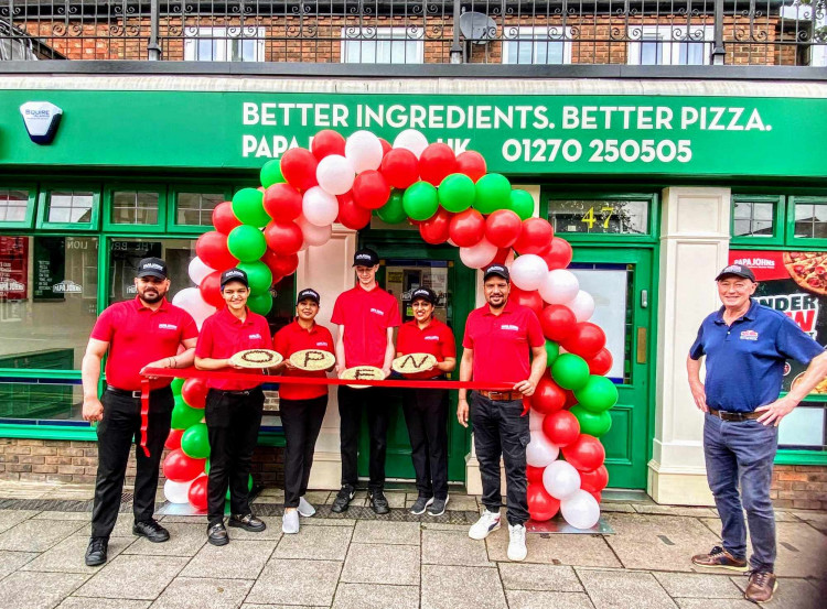 Papa Johns opened its doors once again on Nantwich Road at 11am on Tuesday 14 May (Nub News).