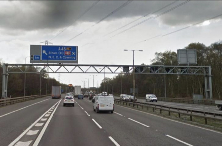 The road was fully closed this morning following the collision (image via Google Maps)