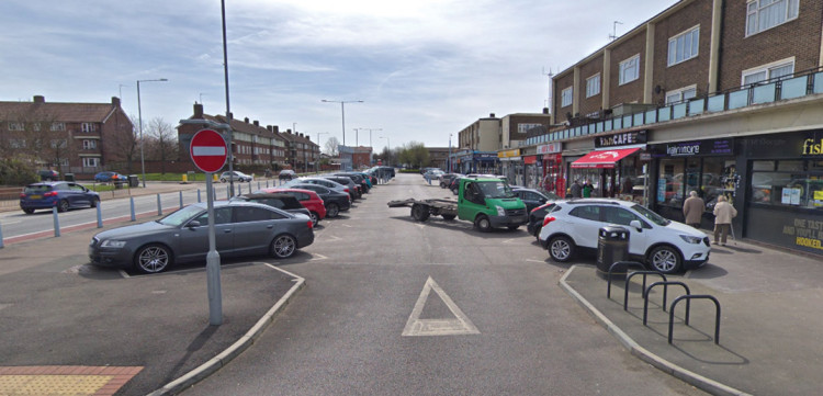 The parking area adjacent to Derwent Parade precinct.