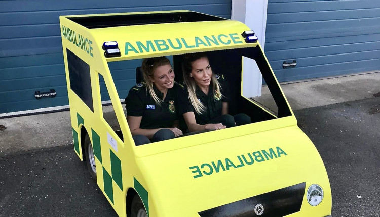 Home made vehicles like these will be taking part in the Ashby Soap Box Derby on Sunday. Photo: Ashby BID