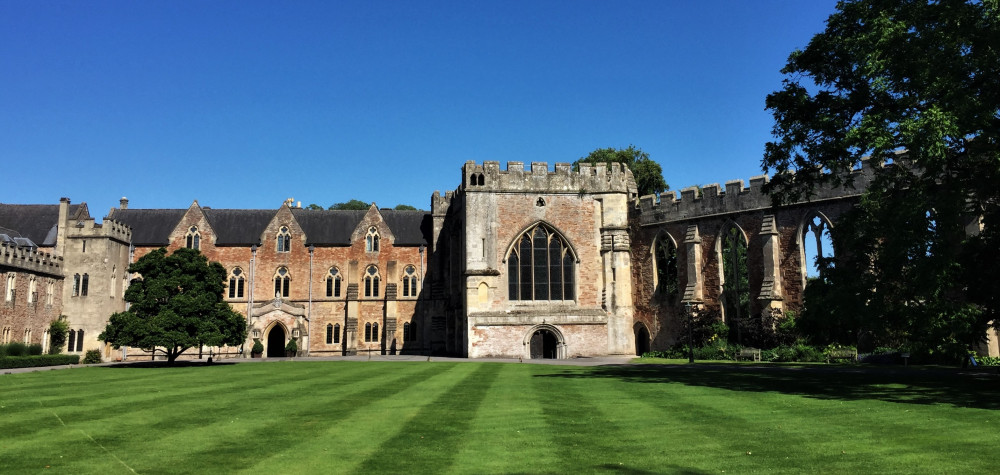 The Bishop's Palace, Chapel and croquet lawn