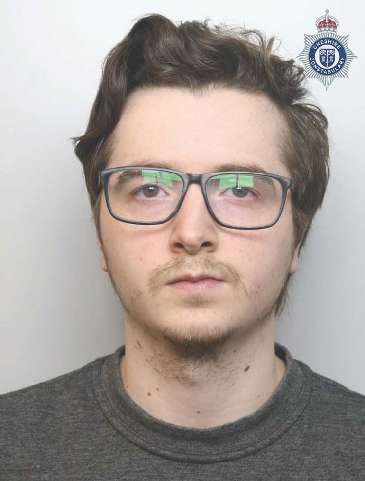 Lewis Spencer, 23, from Congleton, has been jailed for two and a half years (Cheshire Police).