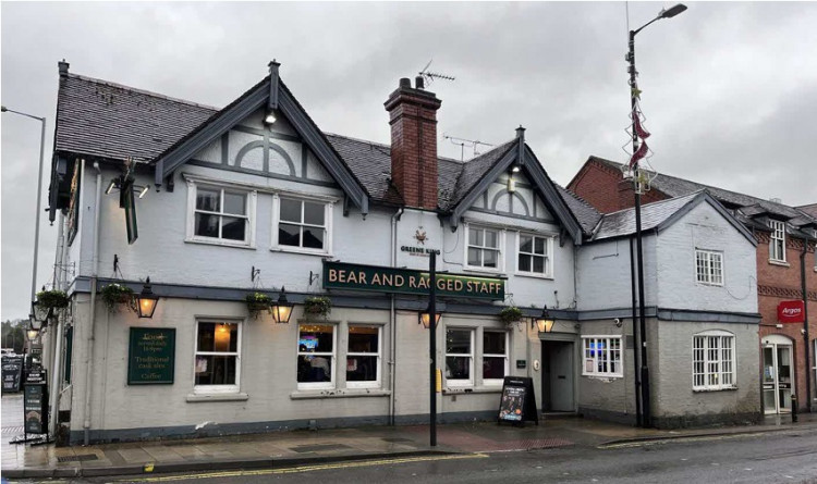 The Bear & Ragged Staff is set to get a makeover (image via planning application)