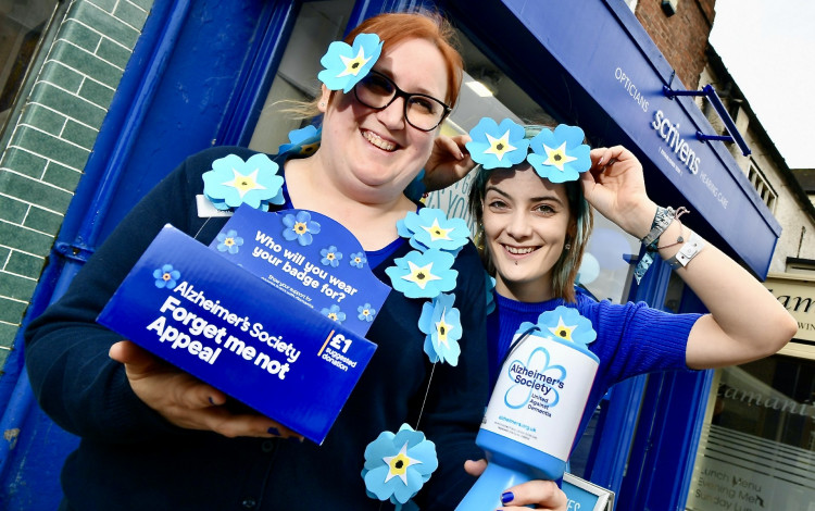 left-right: Liz Holme-Cherry, Scrivens Ashby branch manager and Lucy Walker, Sales Adviser. Photos: Supplied