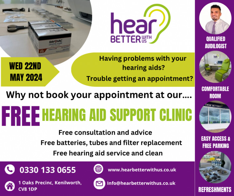 Free Hearing Aid Support Clinic