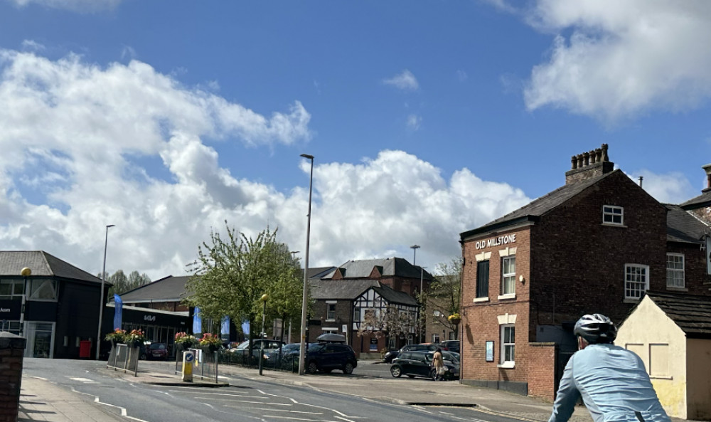 The Old Millstone pub (right) has a new zone for little ones. (Image - Macclesfield Nub News) 