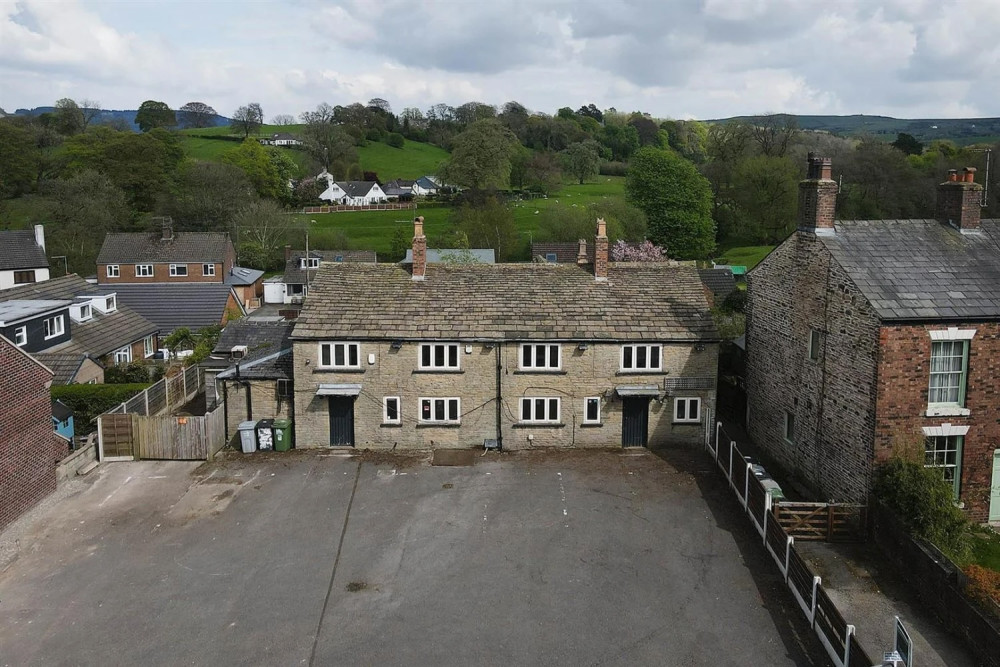 Macclesfield: Do you have any memories of the pub, on Hollin Lane, Sutton. You can make new ones, buying it up as a house (or two). (Image - Holden and Prescott) 