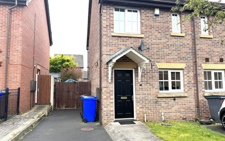 This two-bedroom home, on Lychgate Close in Stoke, is available for rent for £895 pcm (Stephenson Browne).