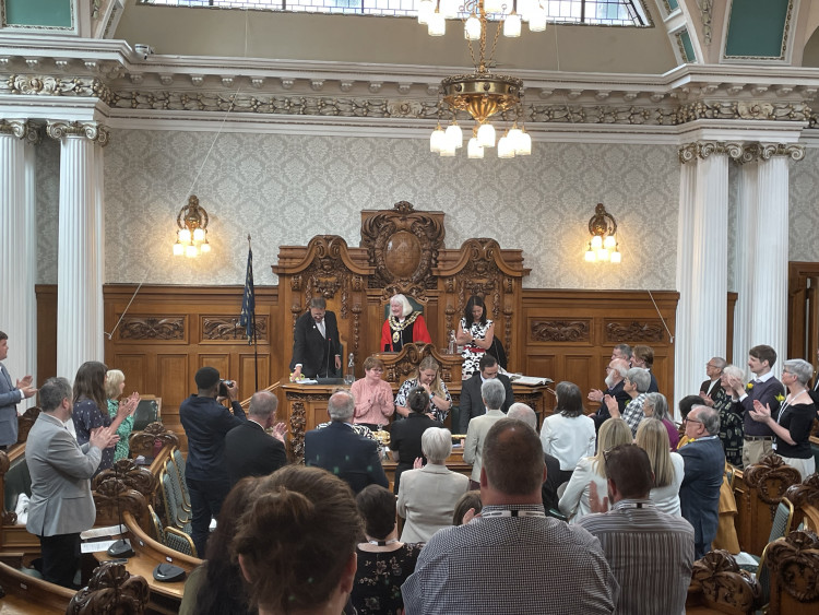 Cllr Suzanne Wyatt has been elected to be the Mayor of Stockport for the 2024/25 year (Image - Alasdair Perry)