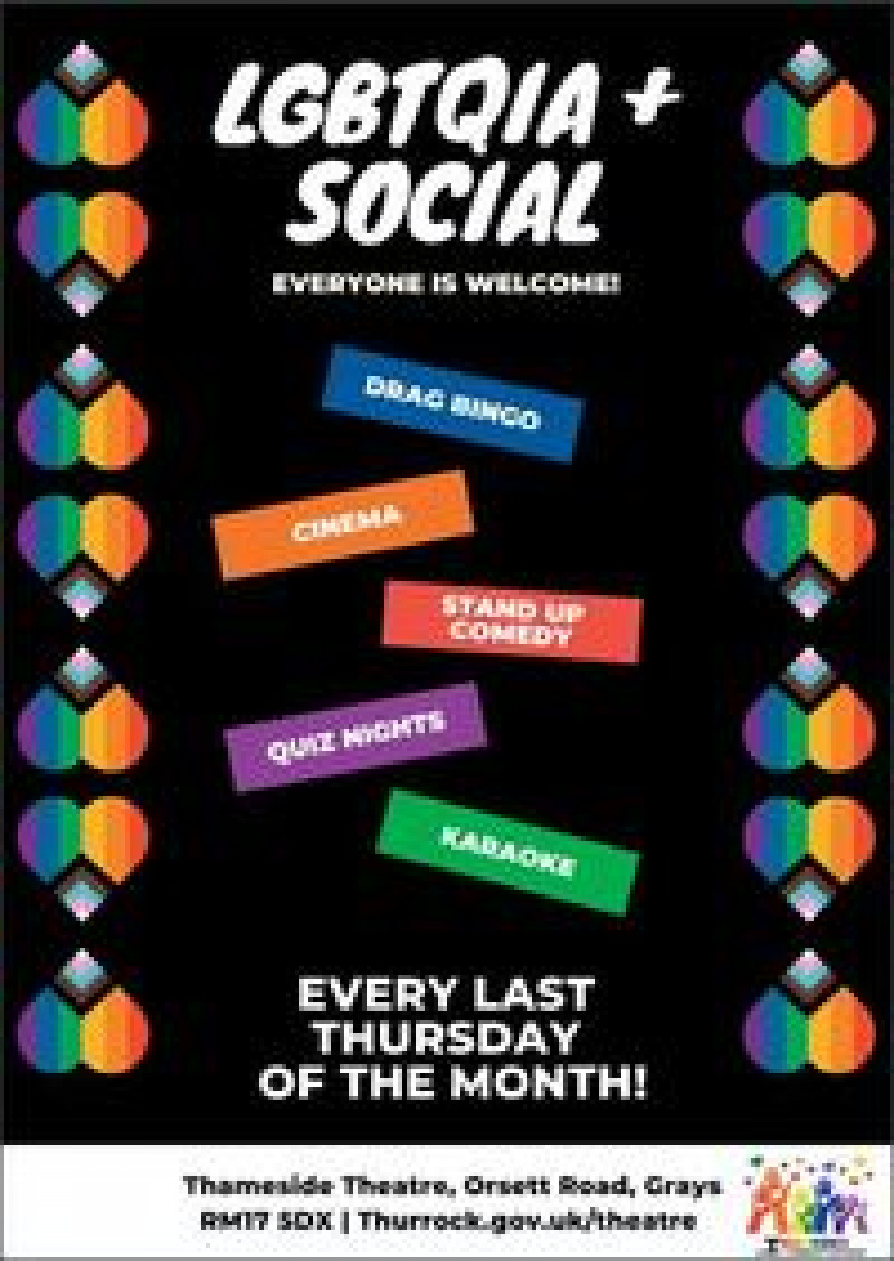 LGBTQIA+ SOCIAL EVENING - HALLOWEEN PARTY