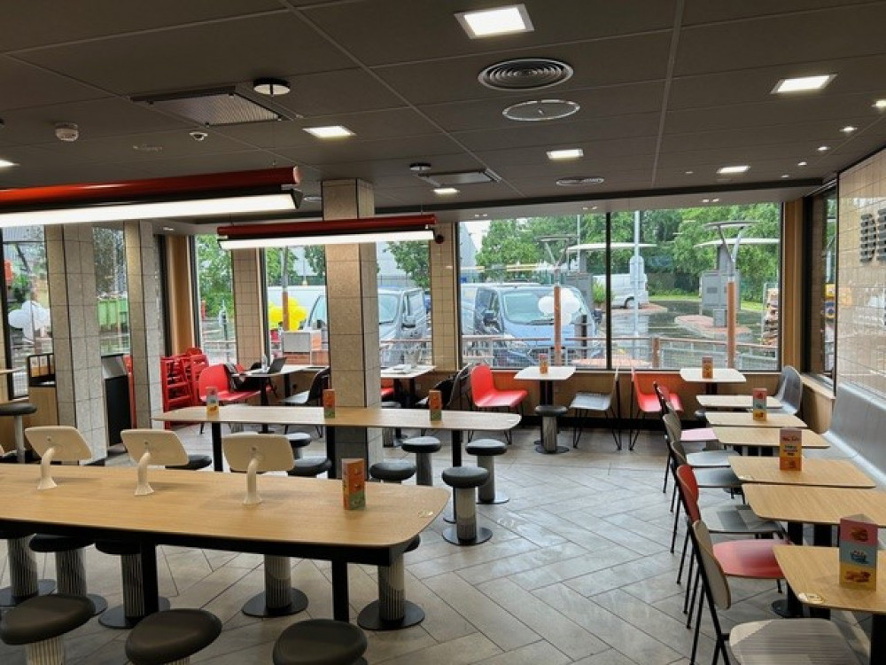 The Sandy Lane McDonald's restaurant in Reddish has re-opened after undergoing a 'convenience of the future' redesign (Image - McDonald's)