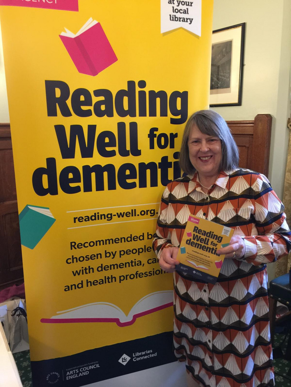 Fiona Bruce MP has back dementia awareness. (Photo: Fiona Bruce MP)