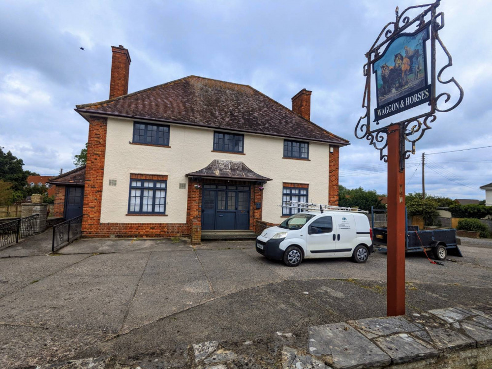 The Waggon and Horses in Glastonbury (Photo: LL) 