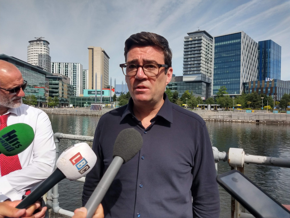 Greater Manchester Mayor Andy Burnham admitted that he didn't expect a general election to be called in July (Image - Joseph Timan / LDRS)