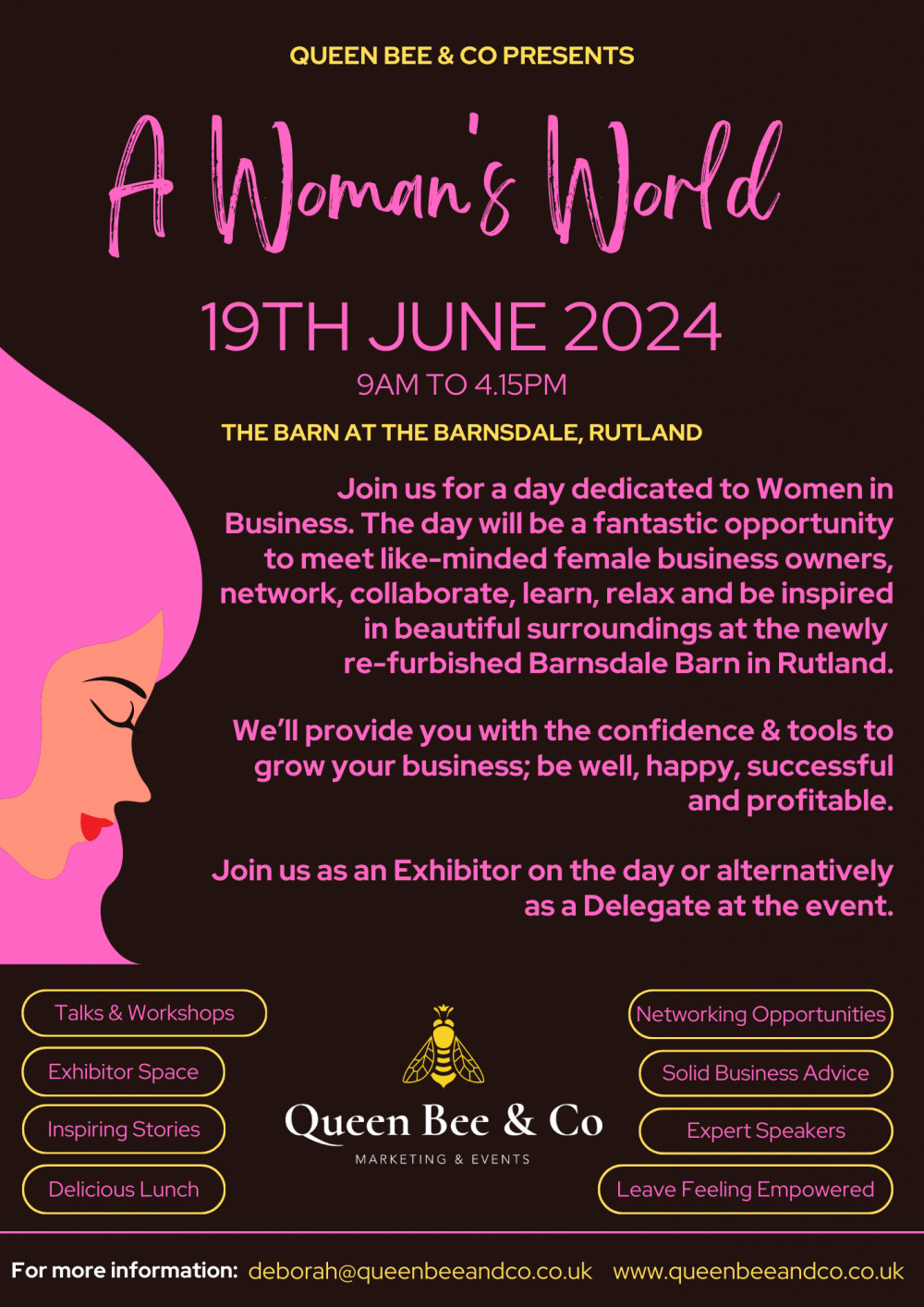 A Woman's World Business Event @ The Barnsdale, Rutland 