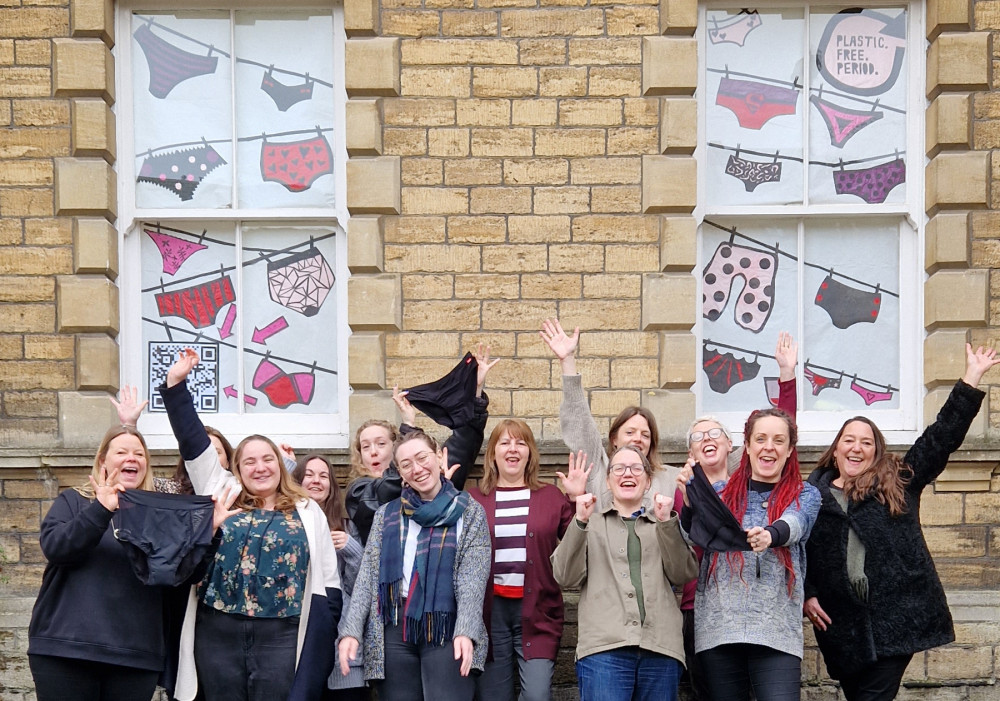 Plastic Free. Period supporters in Frome