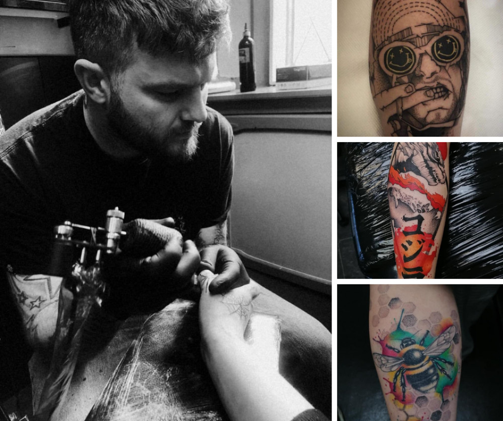 From the walls of his hometown to the skin of his clients, Ben's art continues to evolve and inspire.