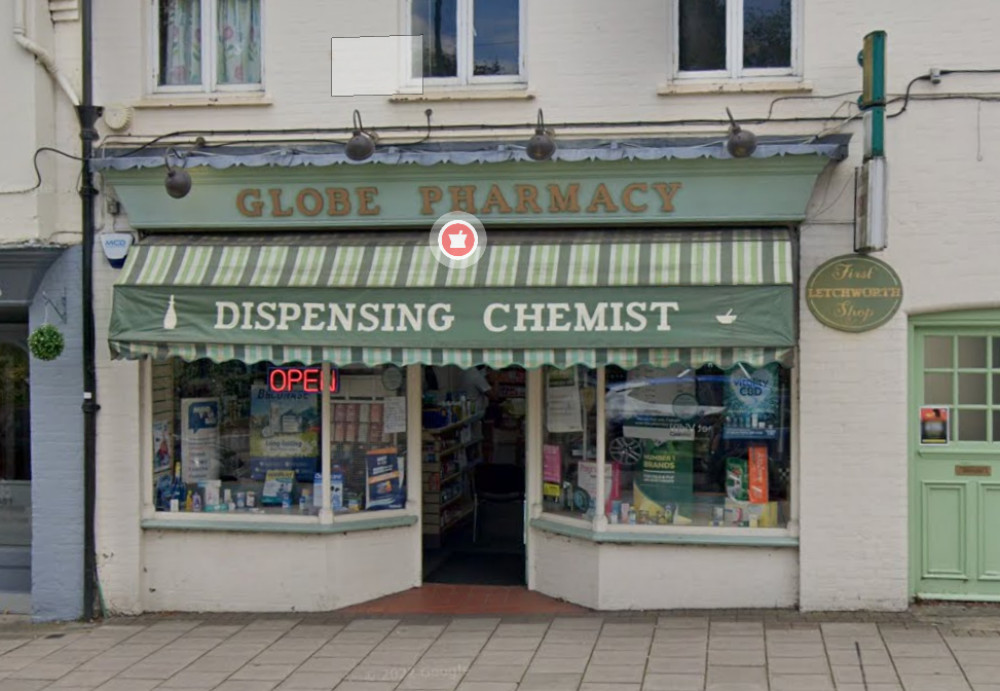 Globe Pharmacy has signed up! (image via Google Maps)