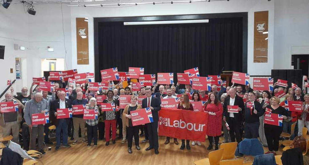 Emily Thornberry MP visited Apollo Buckingham Health Sciences Campus, Crewe Green Road, on Tuesday 28 May, speaking alongside Crewe and Nantwich's Labour parliamentary candidate, Connor Naismith (Nub News).