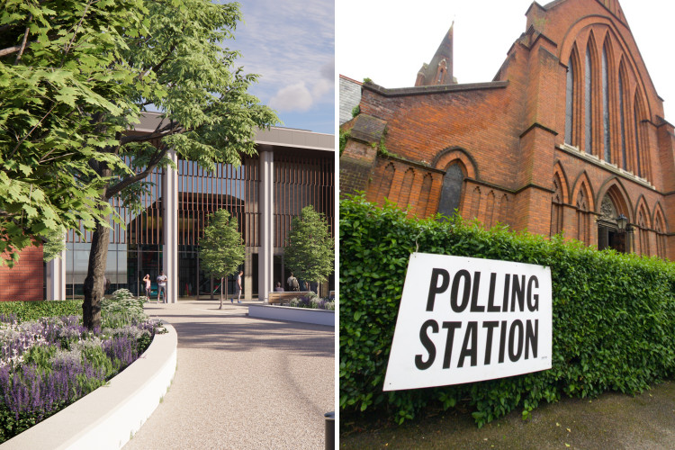 Public engagement sessions for Kingston's new leisure centre have been postponed as a result of the general election. (Photos: Kingston Council/Oliver Monk)