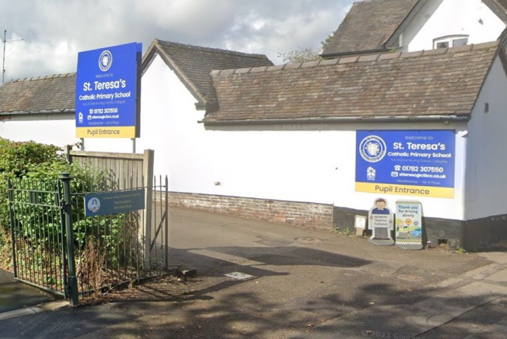 St Teresa's Catholic Primary School, in Trent Vale, has applied for an extension to provide more pupil places (LDRS).