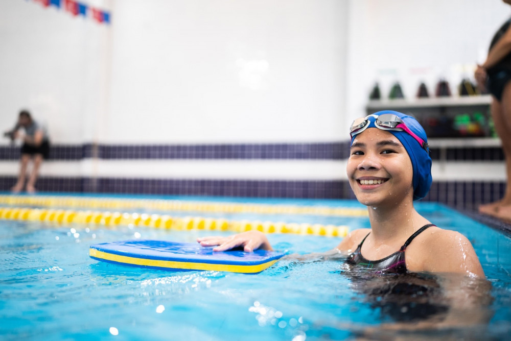 Children across the borough are being offered free or discounted swimming lessons this summer. (Photo: Richmond Council)