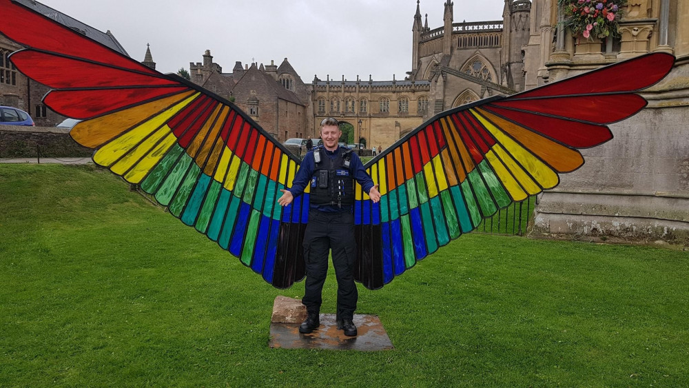 PCSO 9327 Samuel White (photo: Avon and Somerset police) 