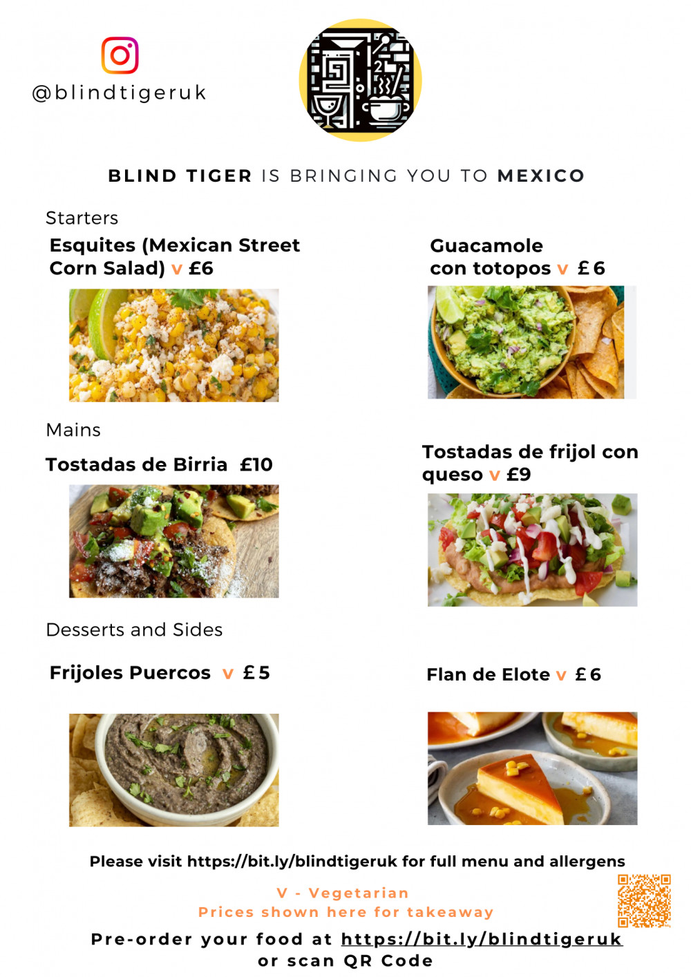 Blind Tiger - Mexican Pop Up 