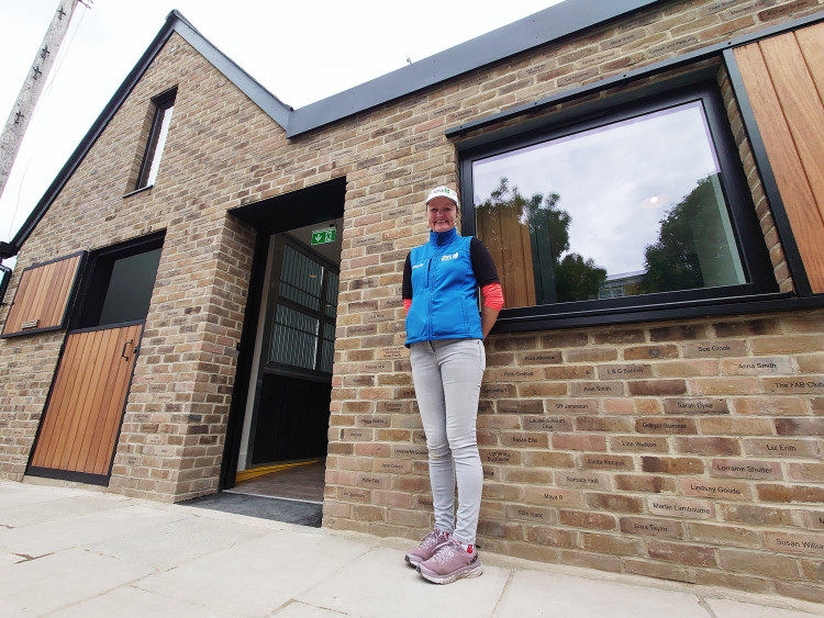 Natalie O’Rourke, owner and founder of Park Lane Stables, outside the organisation’s newly-refurbished Teddington home. (Photo: Oliver Monk)