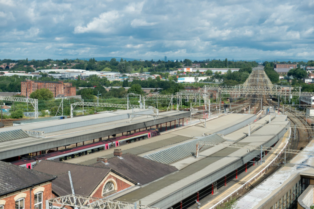 Plans have been submitted for 42 new artworks along the station road approach to Stockport railway station (Image - Stockport Council)