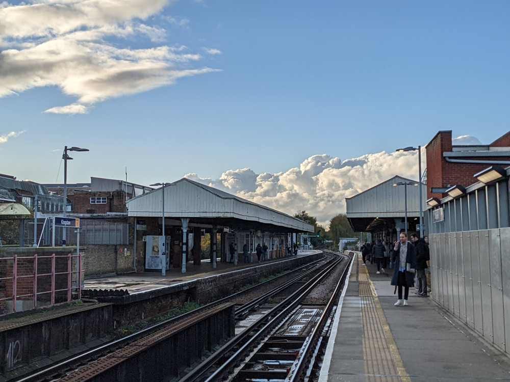 Services at Kingston station are back on schedule following a 'signalling problem' earlier today. (Photo: Oliver Monk)