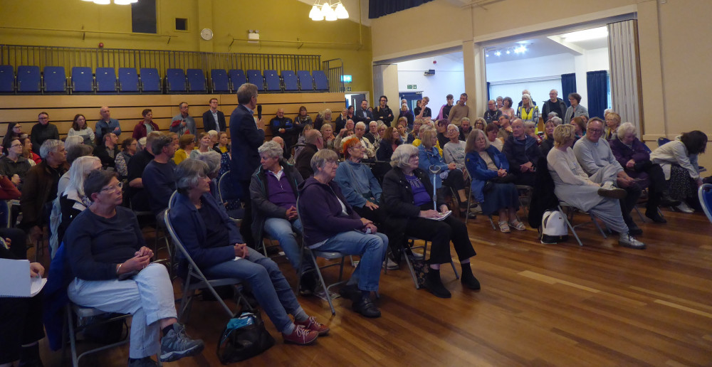 A still from last Thursday's meeting. (Image - Friends of Bollington Library)