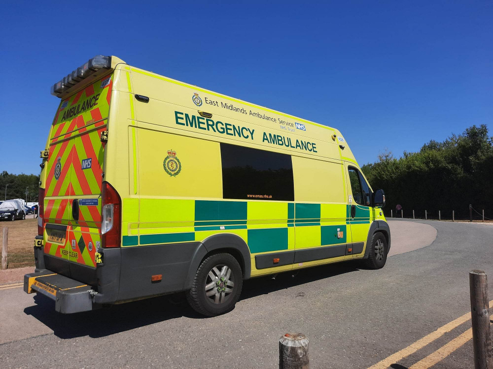 East Midlands ambulance crews across the region lost more than 25,000 hours due to handover delays at hospitals in the space of two months. Image credit: Nub News. 