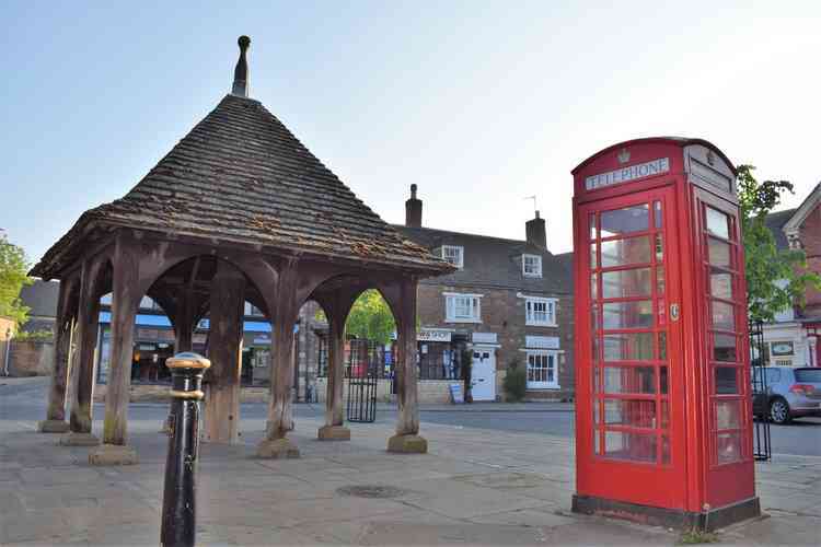 Oakham town centre