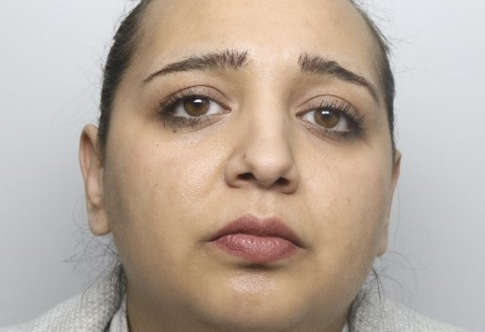 Prajne Sarbonavic, 31, has been sent to prison. Photo: Derbyshire Constabulary