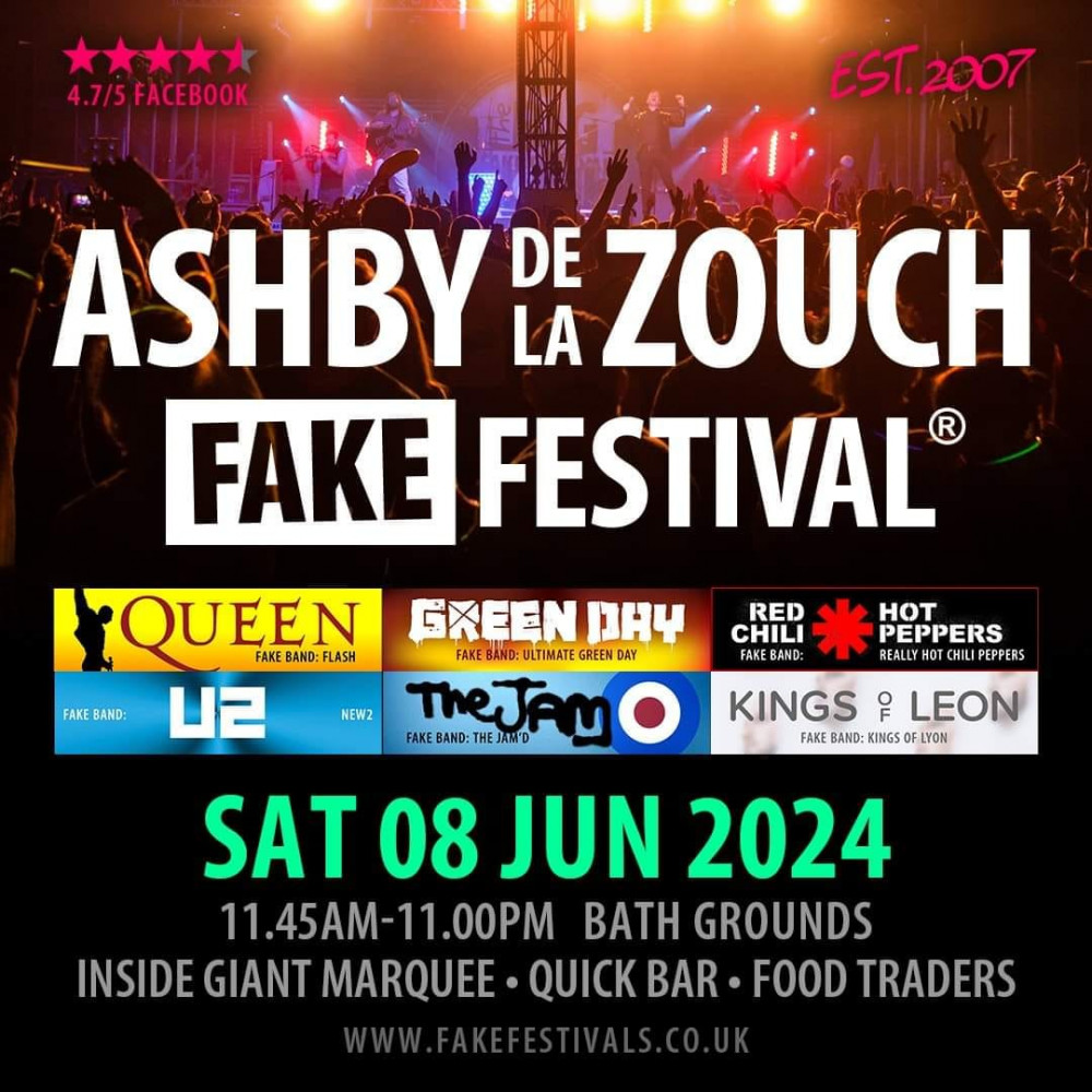 Fake Festival on Saturday at the Bath Grounds, Ashby de la Zouch