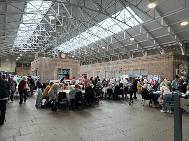 The former rail station at Tilbury, which saw the transfr of tens of thousands of troops en route to Normandy, played host to a special afternoon of events.