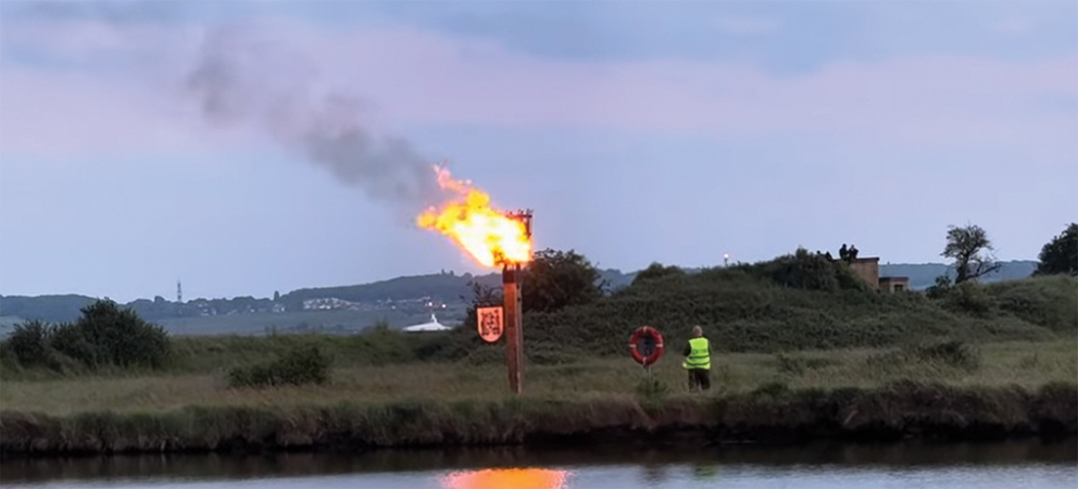 The Beacon at Coalhouse Fort. 