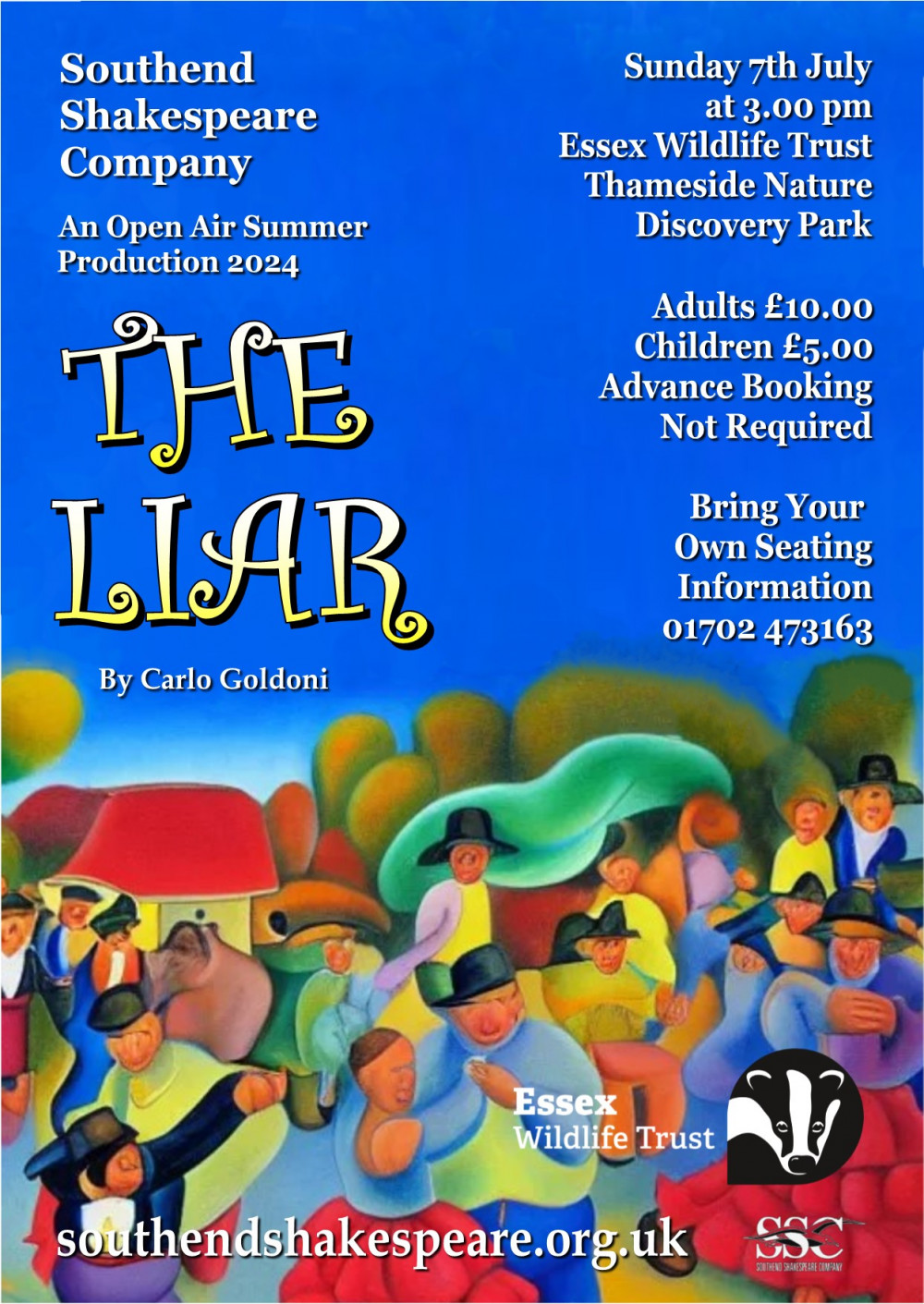 Thameside Outdoor Theatre - The Liar