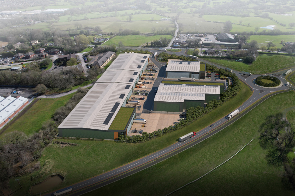 PLANNING GRANTED: Chancerygate will build a 170,000 sq ft development in Adlington (Image - CGI of development shown supplied)