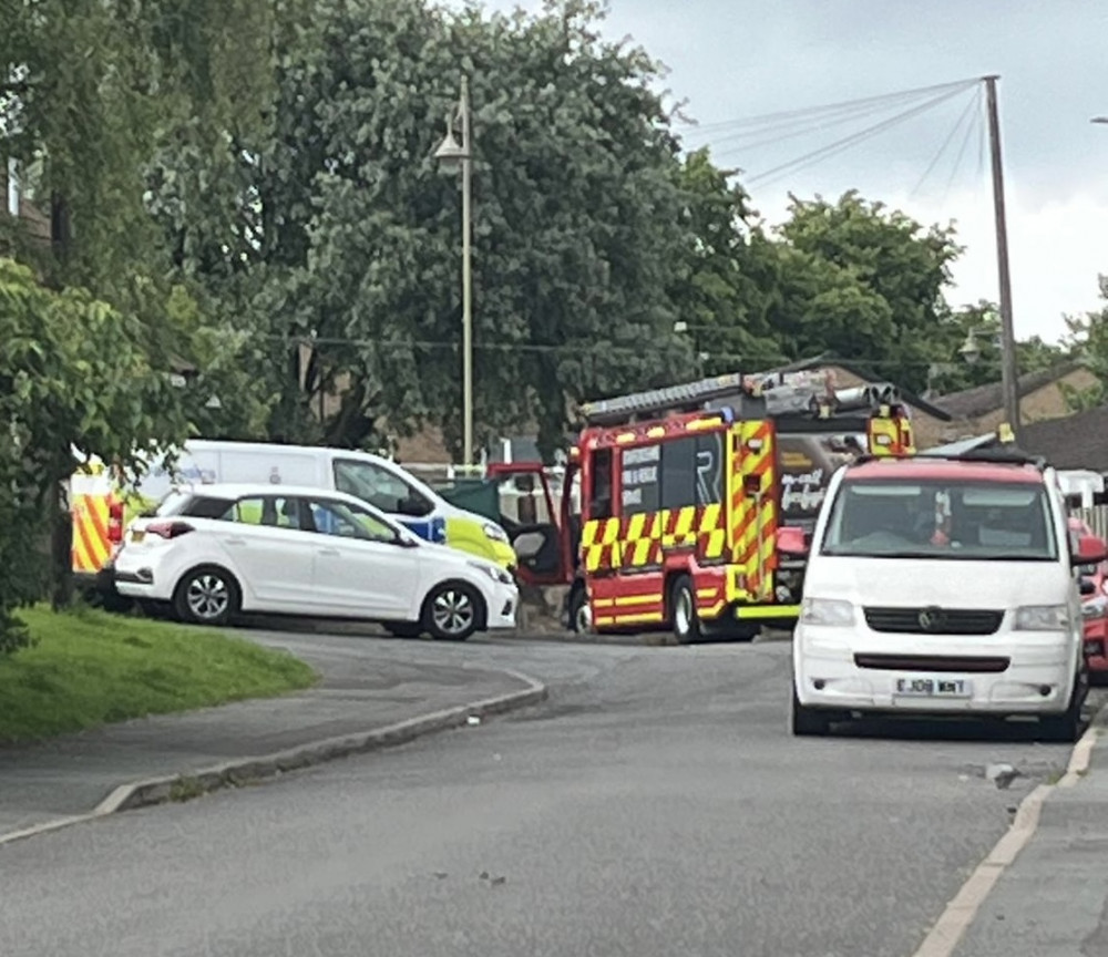 Police were called to a fire near Hunters Way, Penkhull, last week (Nub News).